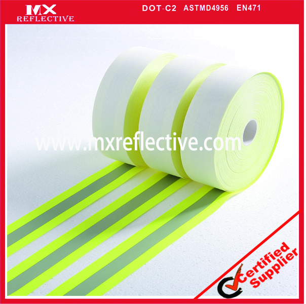 5001A yellow flame retardant reflective tape
