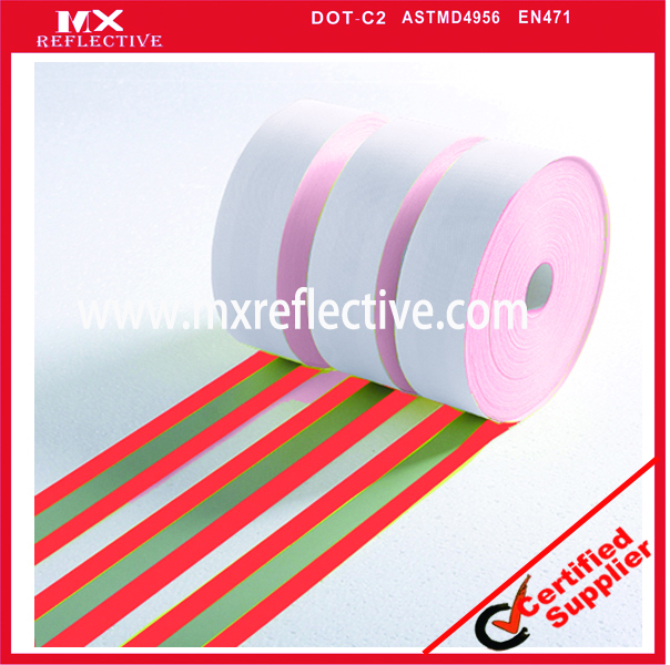 5001A red  flame retardant reflective tape