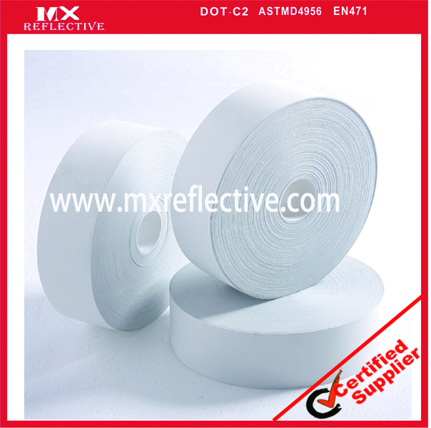 5001 Silver Flame retardant reflective fabric tape