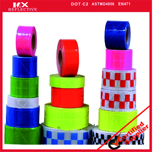 prismatic pvc reflective tape for safety clothing